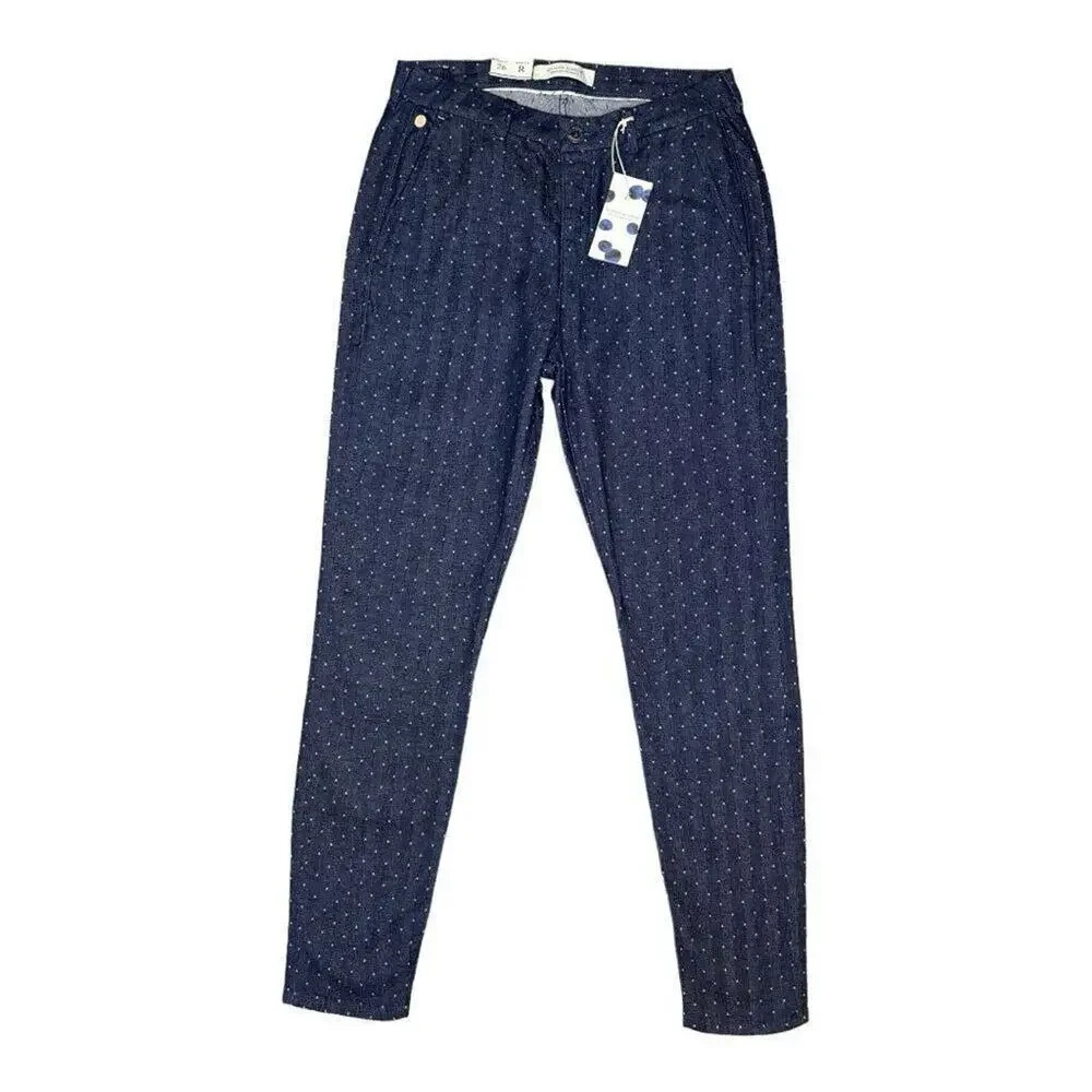 NEW Scotch & Soda Madison Scotch Size 4 26R La Folie Slim Tapered Pants NWT